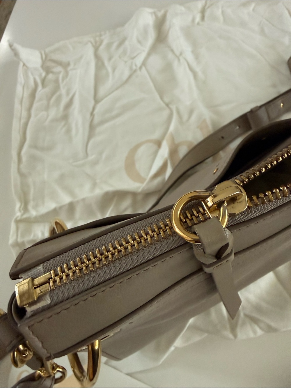 Chloe Roy Medium bag Leather Shoulder with Gold Hardware - Picture 10 of 16
